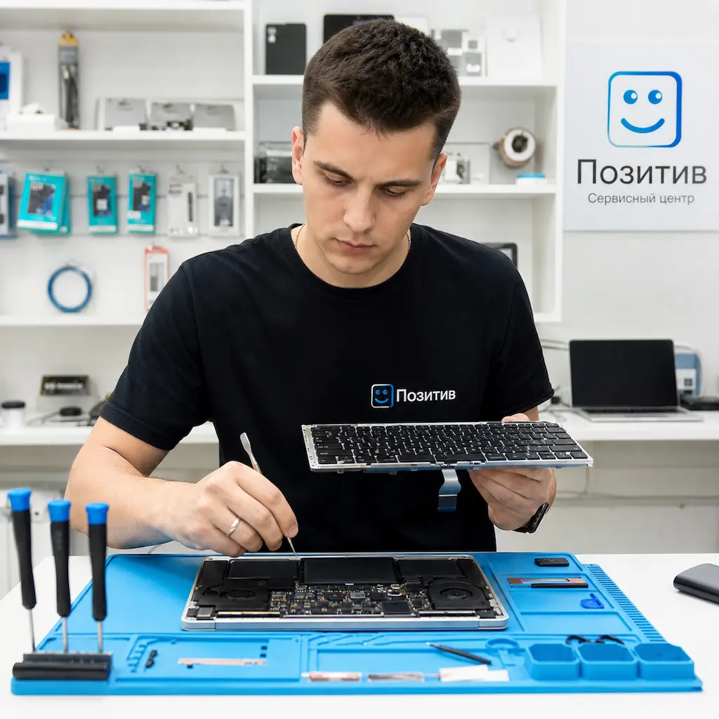 заменить клавиатуру на Apple Macbook в Лыткарино