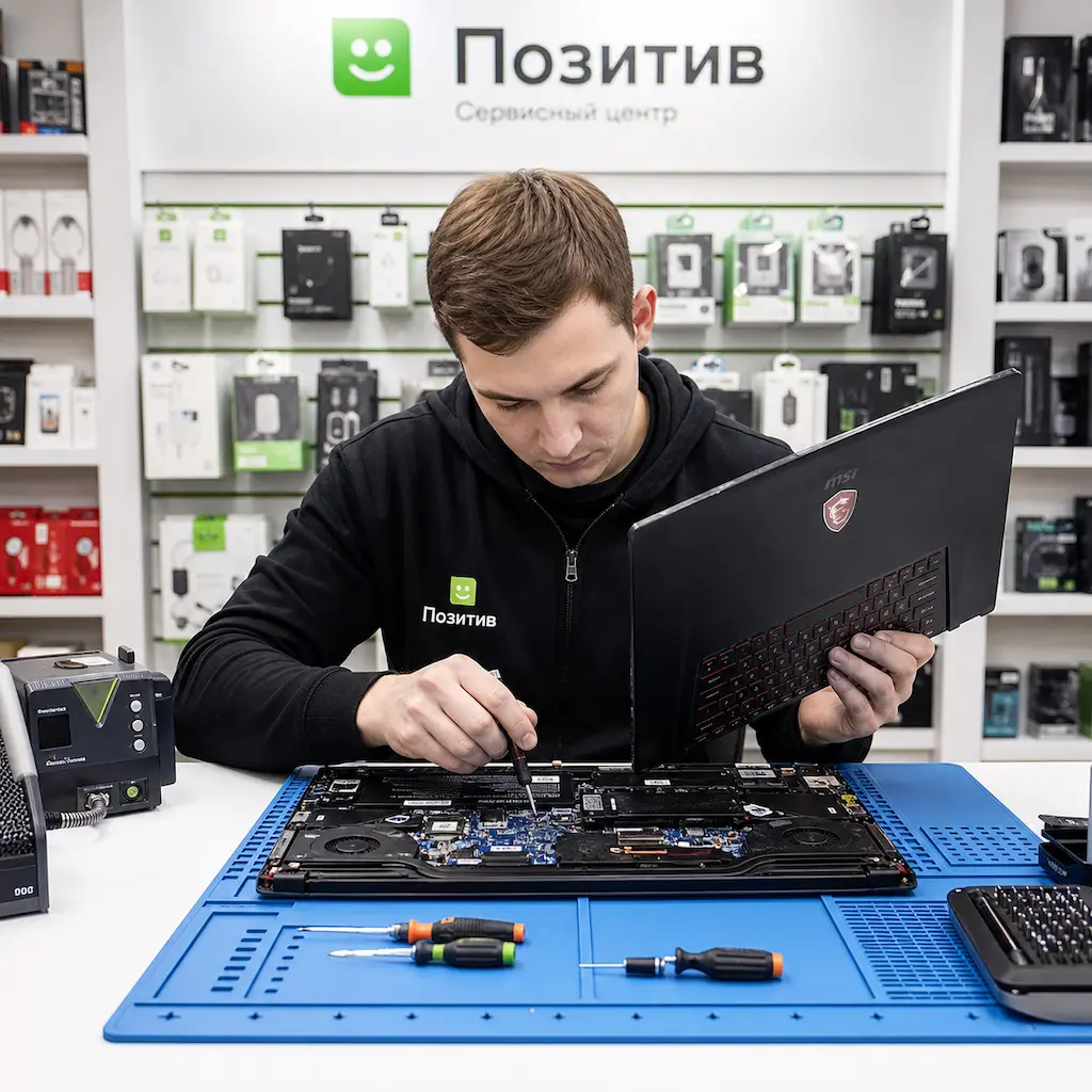 заменить клавиатуру на ноутбуке MSI в Лыткарино