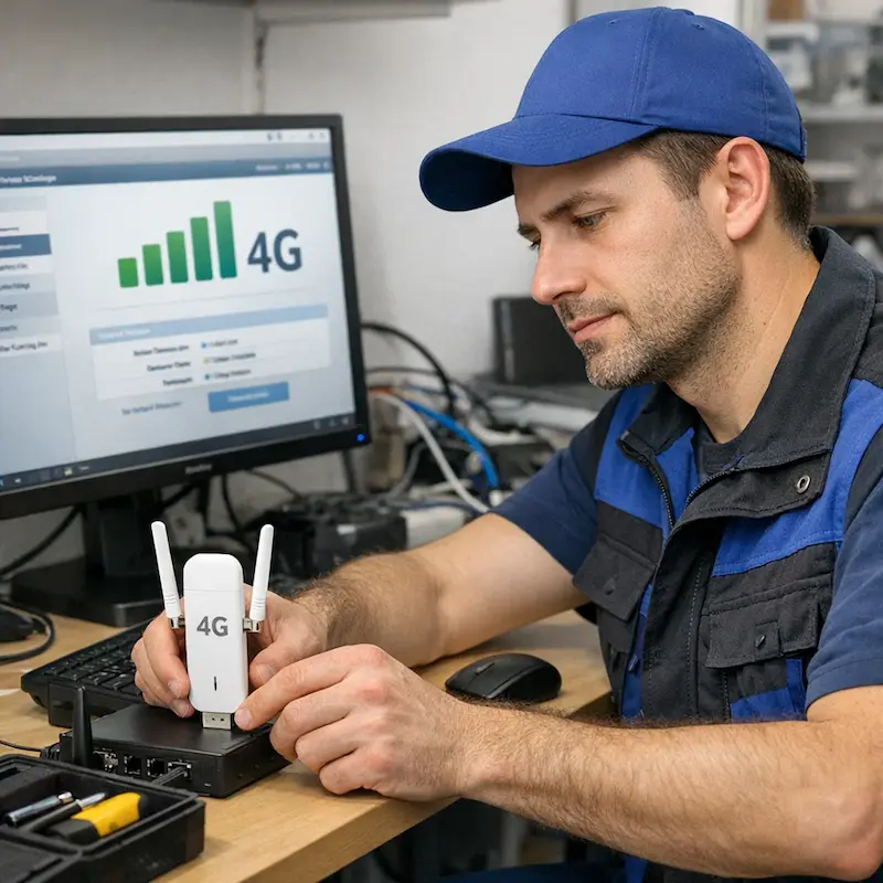 Настройка LTE модема в Лыткарино