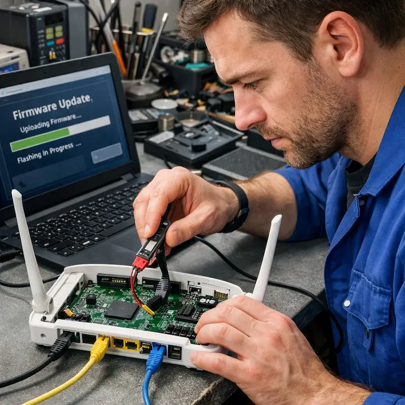 Обновление прошивки роутера в Лыткарино