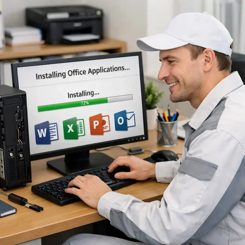 Установка и настройка программ на компьютере в Лыткарино