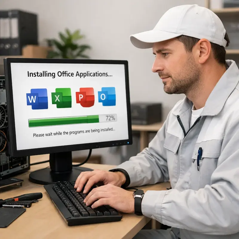 установка офисных программ на компьютер в Лыткарино