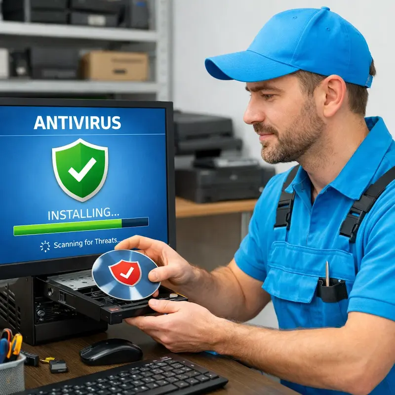 Установка антивируса в Лыткарино на дому